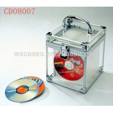 boîte de haute qualité CD 80 disques en aluminium DVD